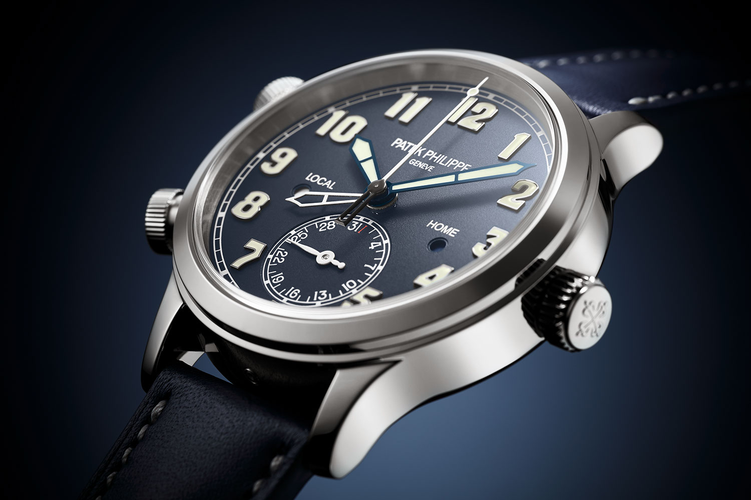 The 2020 white gold Patek Philippe Calatrava Pilot Travel Time Ref. 7234G