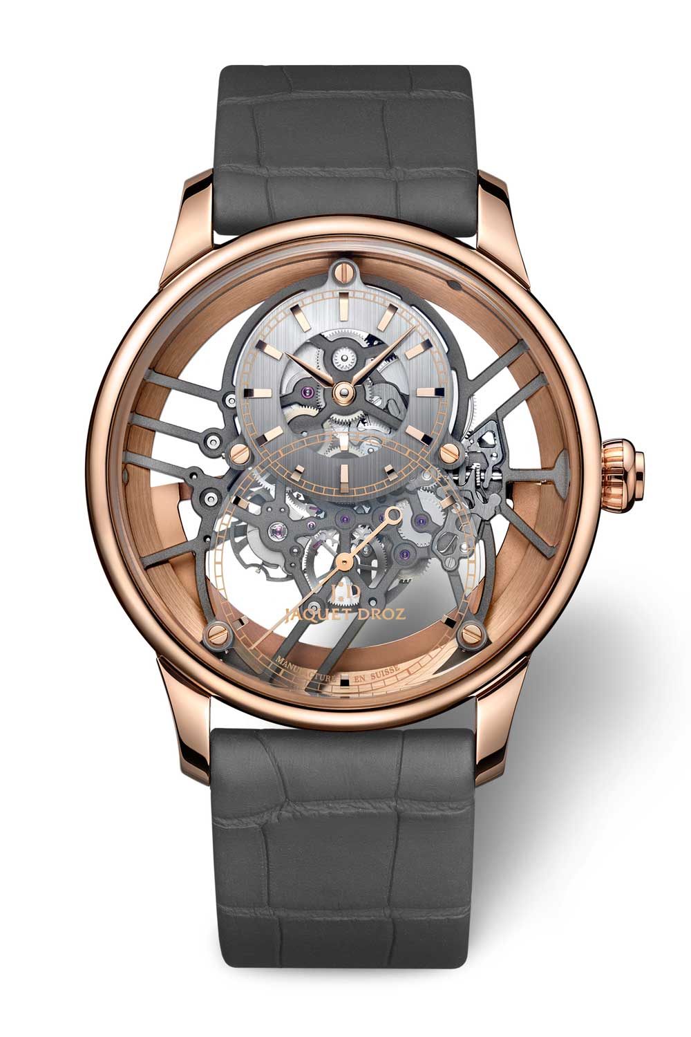 The 2020 The Jaquet Droz Grande Seconde Skelet-One in red gold (41mm)