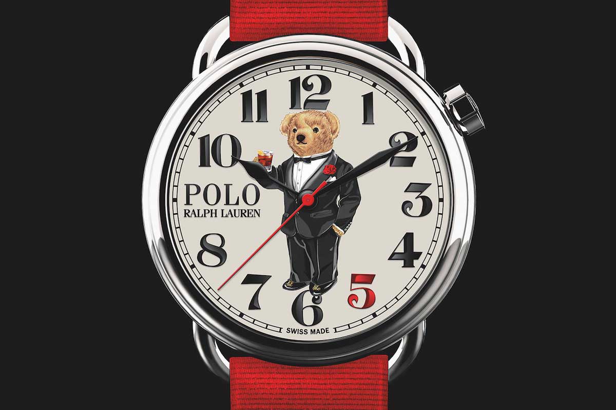 The Rake X Ralph Lauren ‘Negroni Bear’ Polo Bear Watch