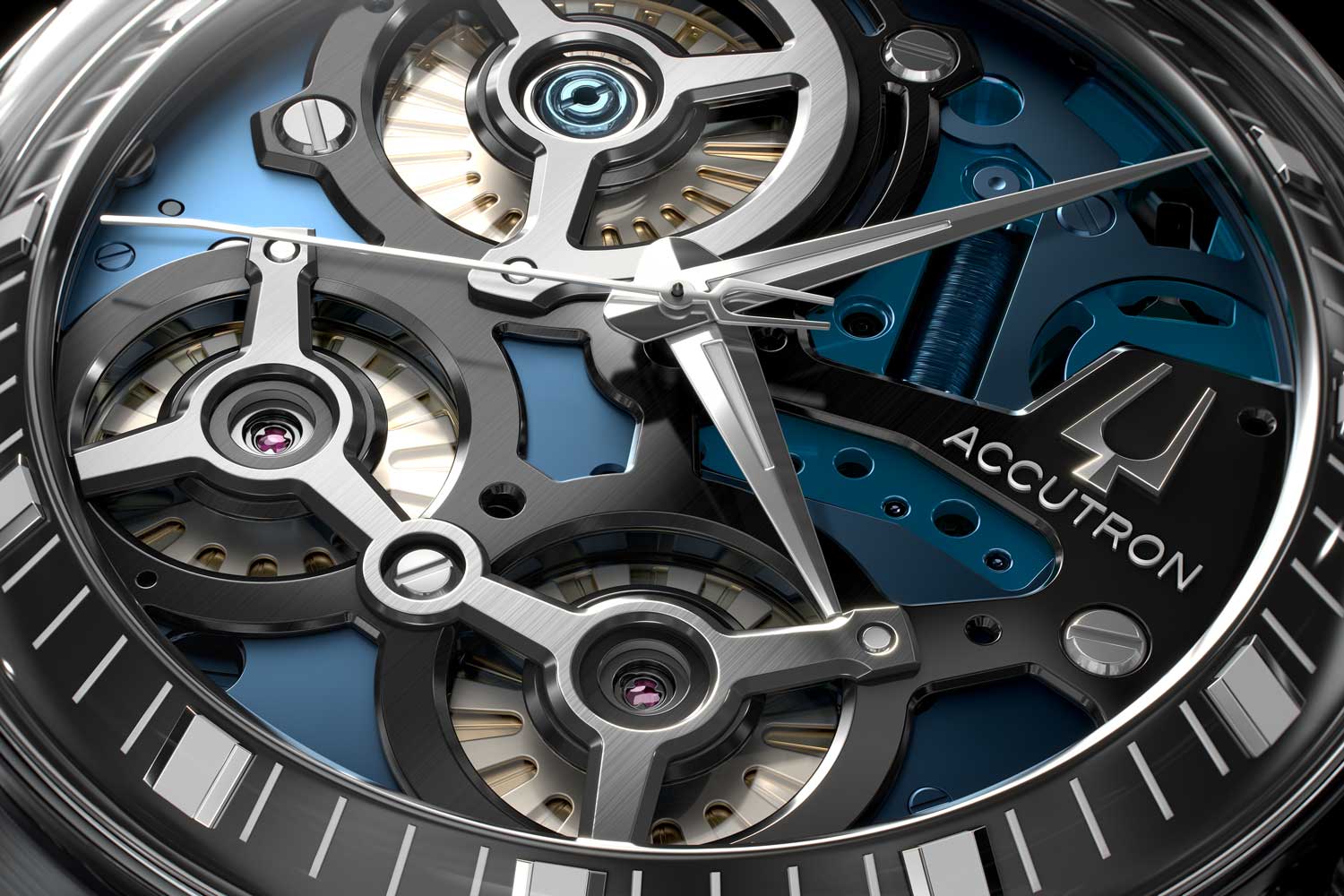 The DNA collection offers four models with different movement plate colorway designs