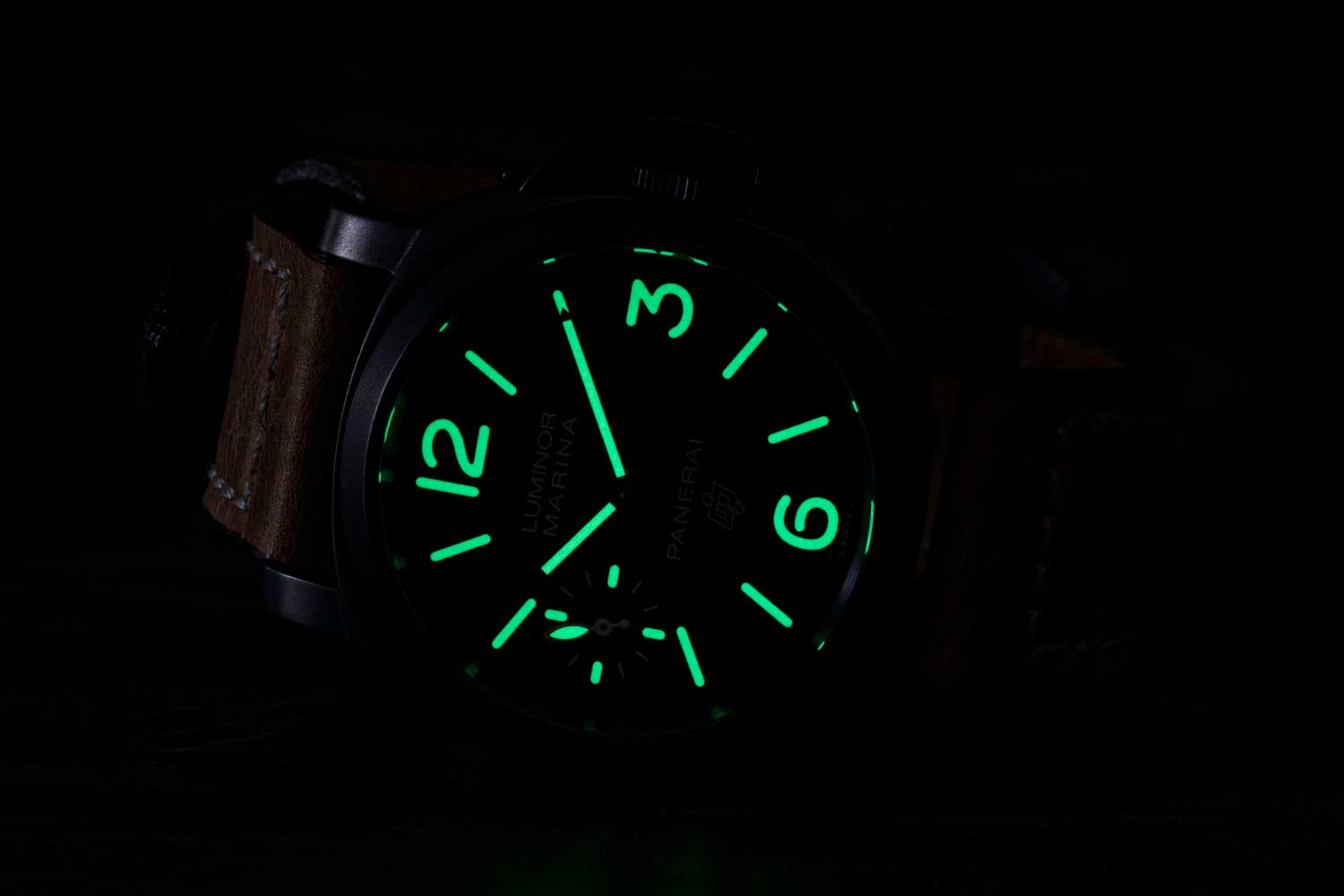 Revolution asked for the Super-LumiNova, as well as the dial and hands, to be made in ecru to replicate aged vintage tritium