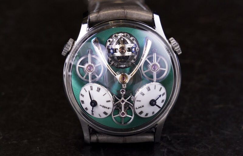 Max B&uuml;sser on the MB&F LMX,  an LM1 on Steroids