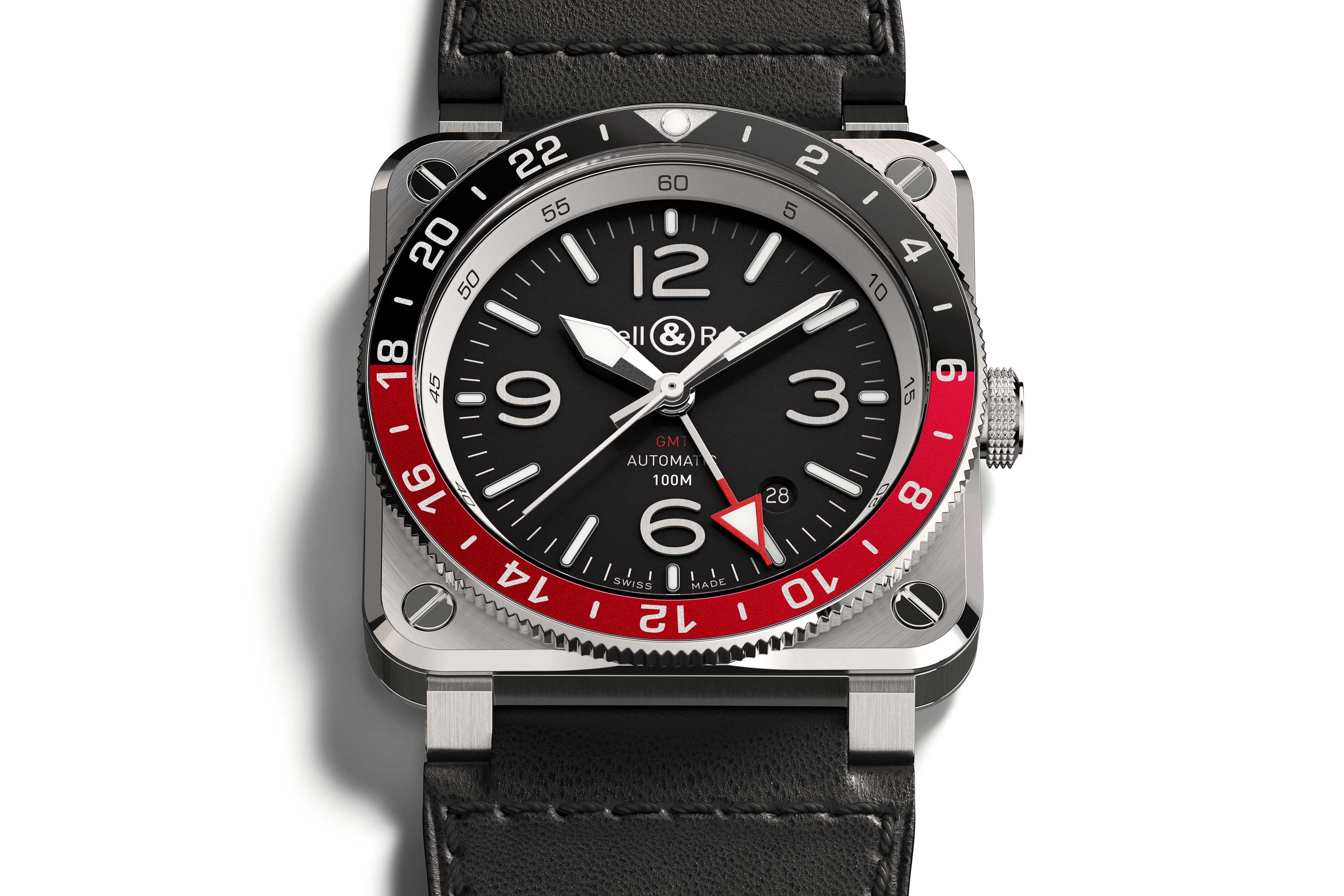 The 2021 Bell & Ross BR 03-93 GMT, ref. BR0393-BL-ST/SCA