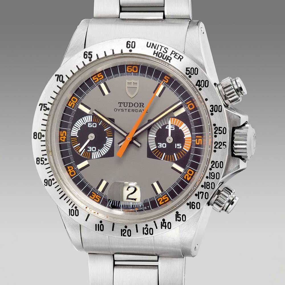 A second series “Monte Carlo” chronograph ref. 7159 with steel bezel (Image: Phillips.com)