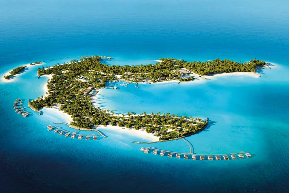 Image from the Fari Islands resort in the Maldives.