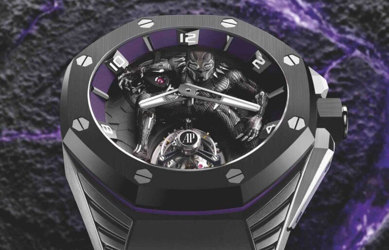 The Purple Avenger: Introducing Audemars Piguet&rsquo;s Royal Oak Concept Black Panther Flying Tourbillon