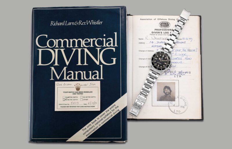 Diving Rex – An Original Owner of the Rolex Comex coming up for auction at Phillips Hong Kong Watch Sale XII