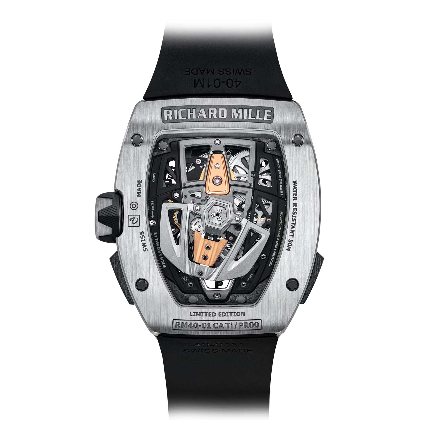 The RM 40-01 Speedtail is the third watch born out of the collaboration between the Richard Mille and McLaren