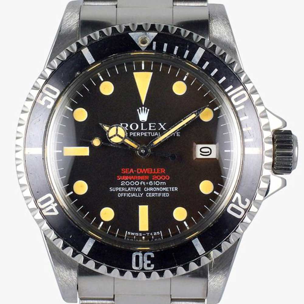 Delauze, forged a long-standing relationship with Rolex having been impressed with the Sea-Dweller’s capability at record depths.