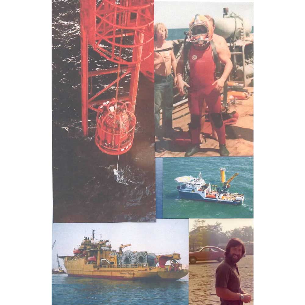 Rex Whistler joined Comex as a Diver in Spring 1973 at the age of 24