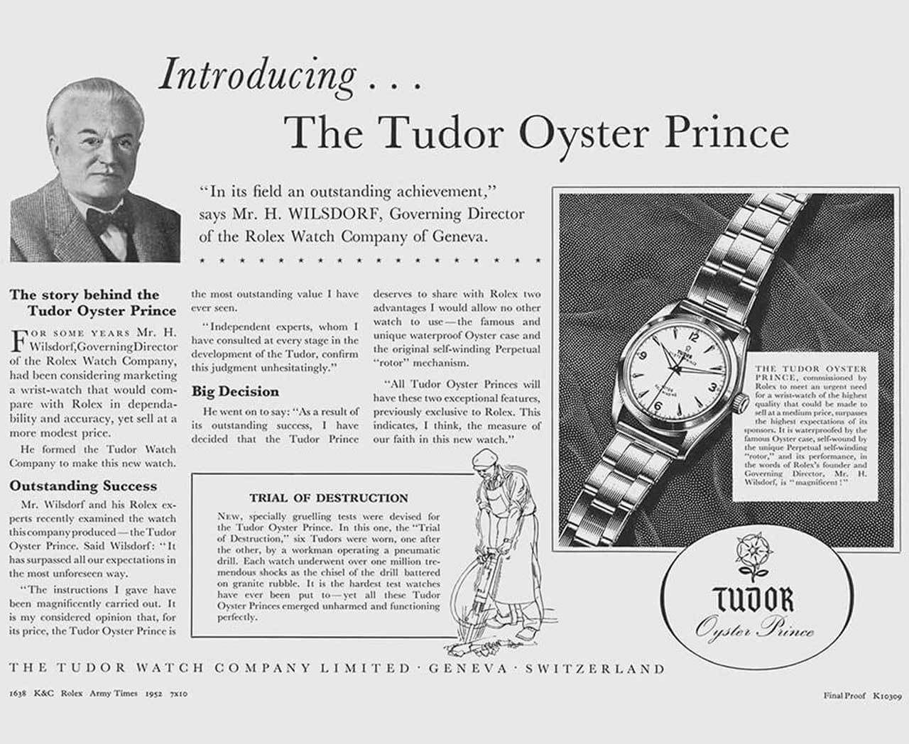 The Tudor “Oyster Prince” (Image: Tudorwatch.com)