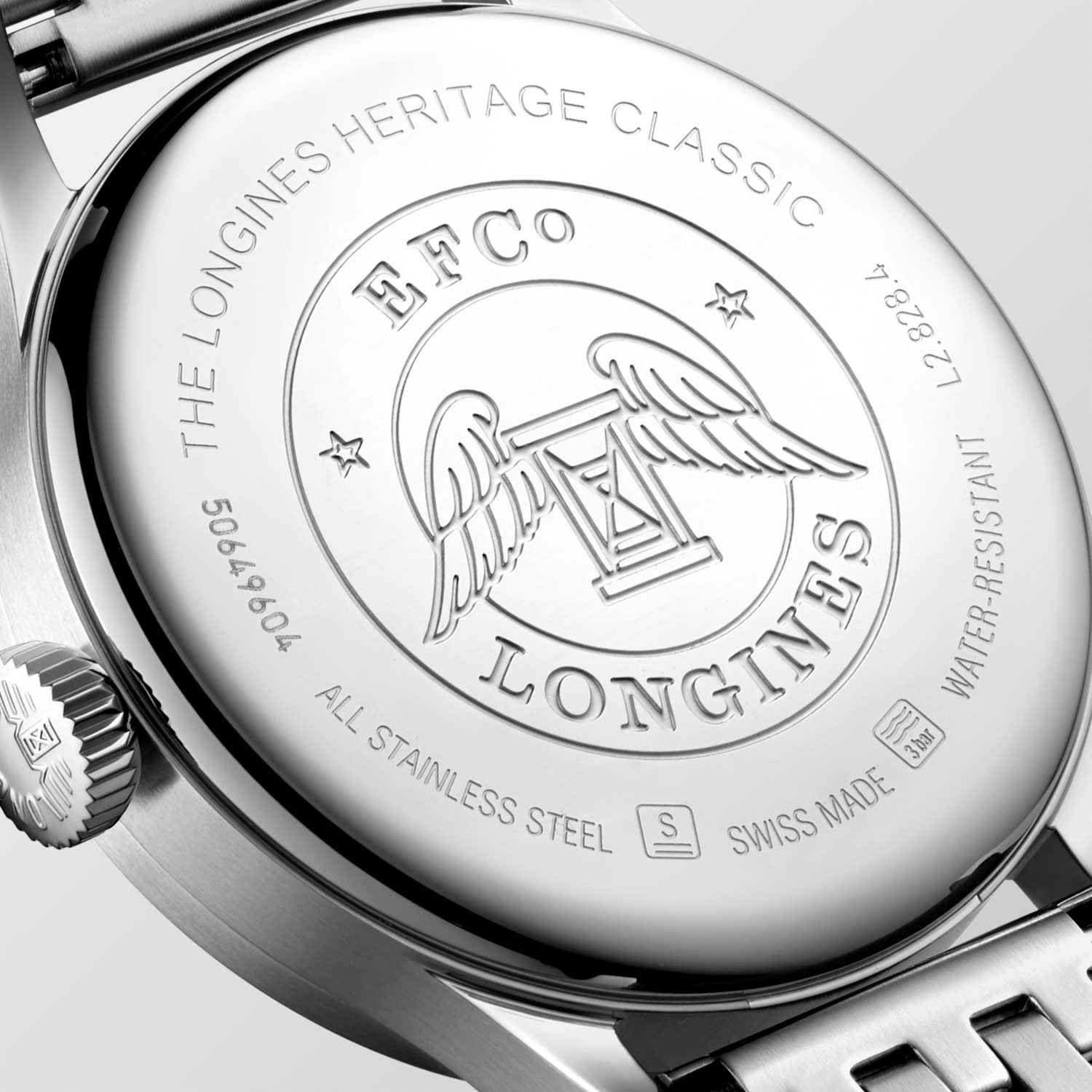 The Heritage Classic is powered by the L893 automatic movement