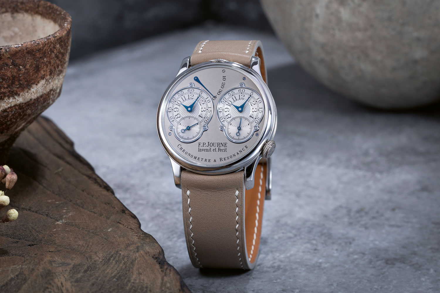 Journe's most important watch to date, the Chronomètre à Résonance (Image: The Hour Glass)