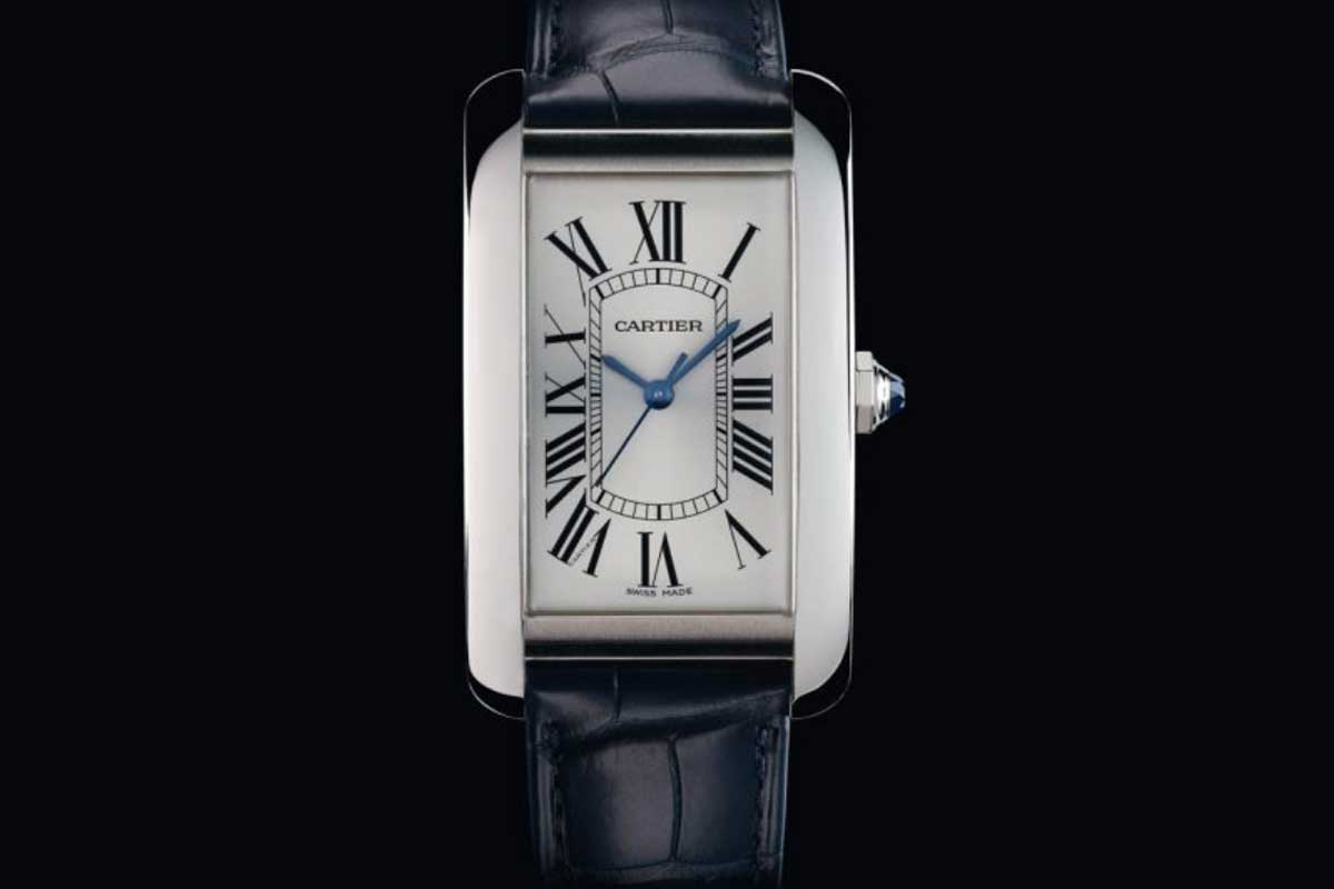 In 2017, Cartier released the Tank Américaine in steel as part of the celebrations of 100 years of the Tank.