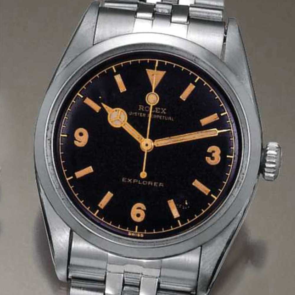 The Rolex Explorer ref. 6350 with “pencil” hands was the first reference to wear the mighty moniker – ‘EXPLORER’.