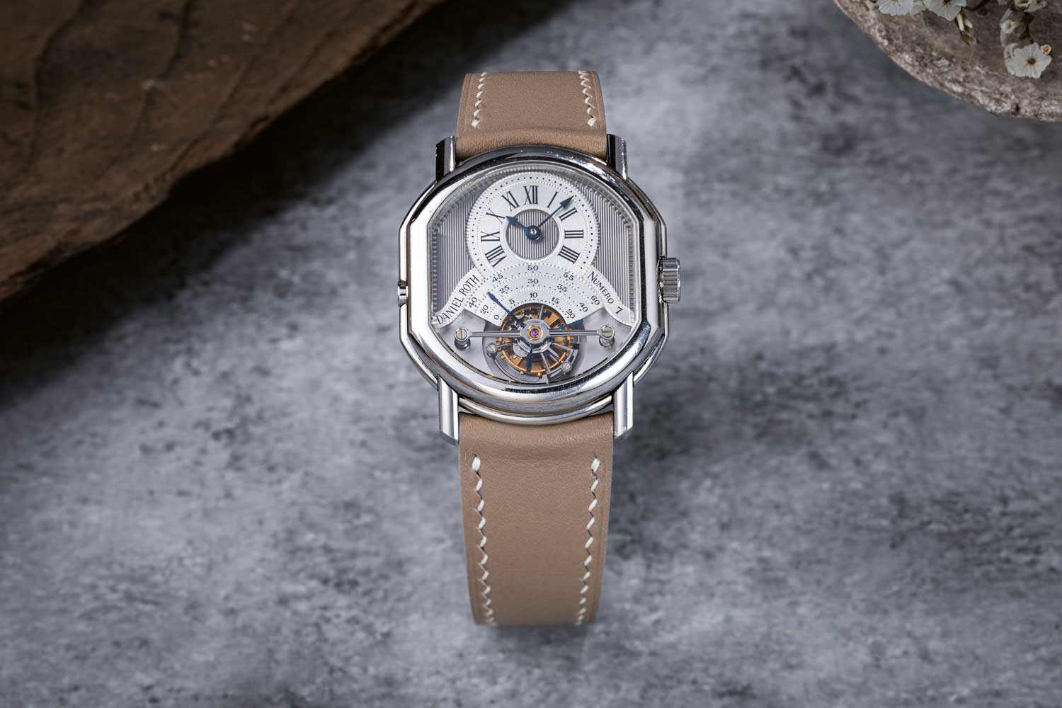 A Daniel Roth Double Face Tourbillon Limited Edition in steel (Image: The Hour Glass)