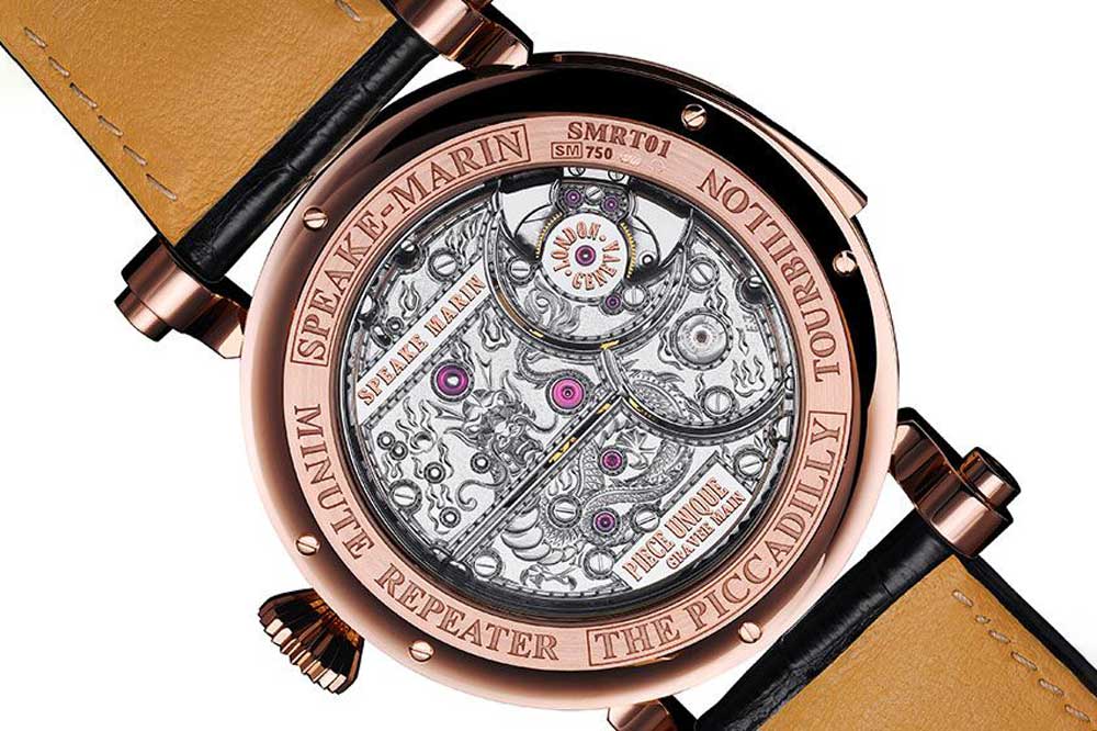 Speake-Marin’s most complex watch, the Renaissance Tourbillon Minute Repeater