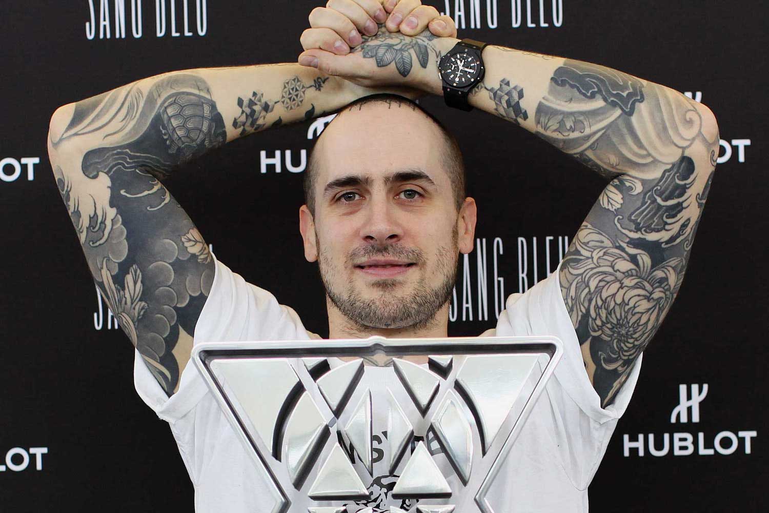 Swiss tattoo artist Maxime Büchi