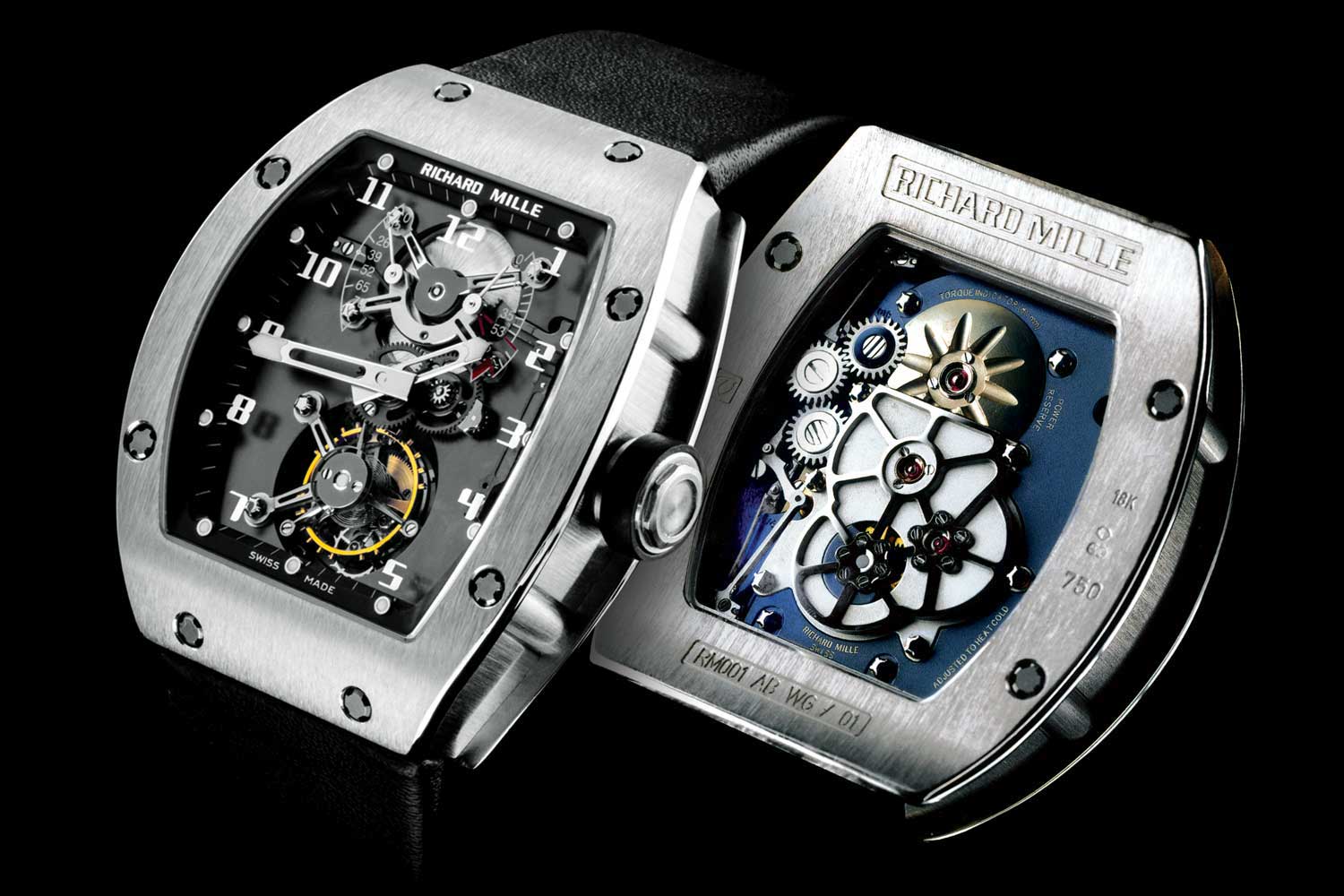 When introduced in 2001, the RM 001 presented a technical and aesthetic approach that was earth shattering in the watchmaking industry