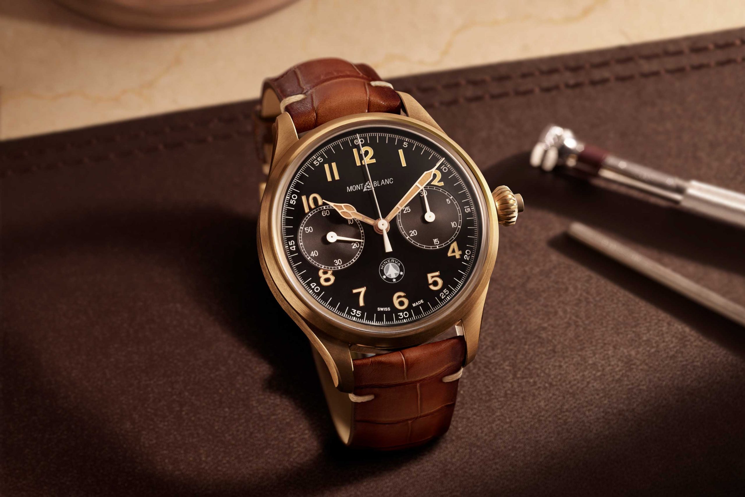 The Montblanc 1858 Monopusher Chronograph Origins Limited Edition 100