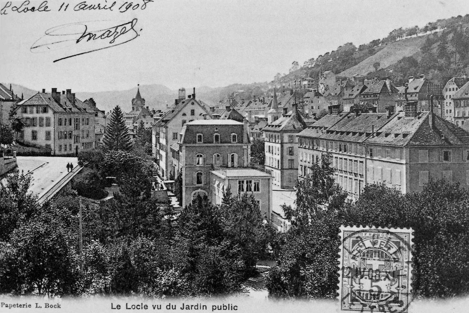 Ulysse Nardin’s Le Locle headquarters in 1908