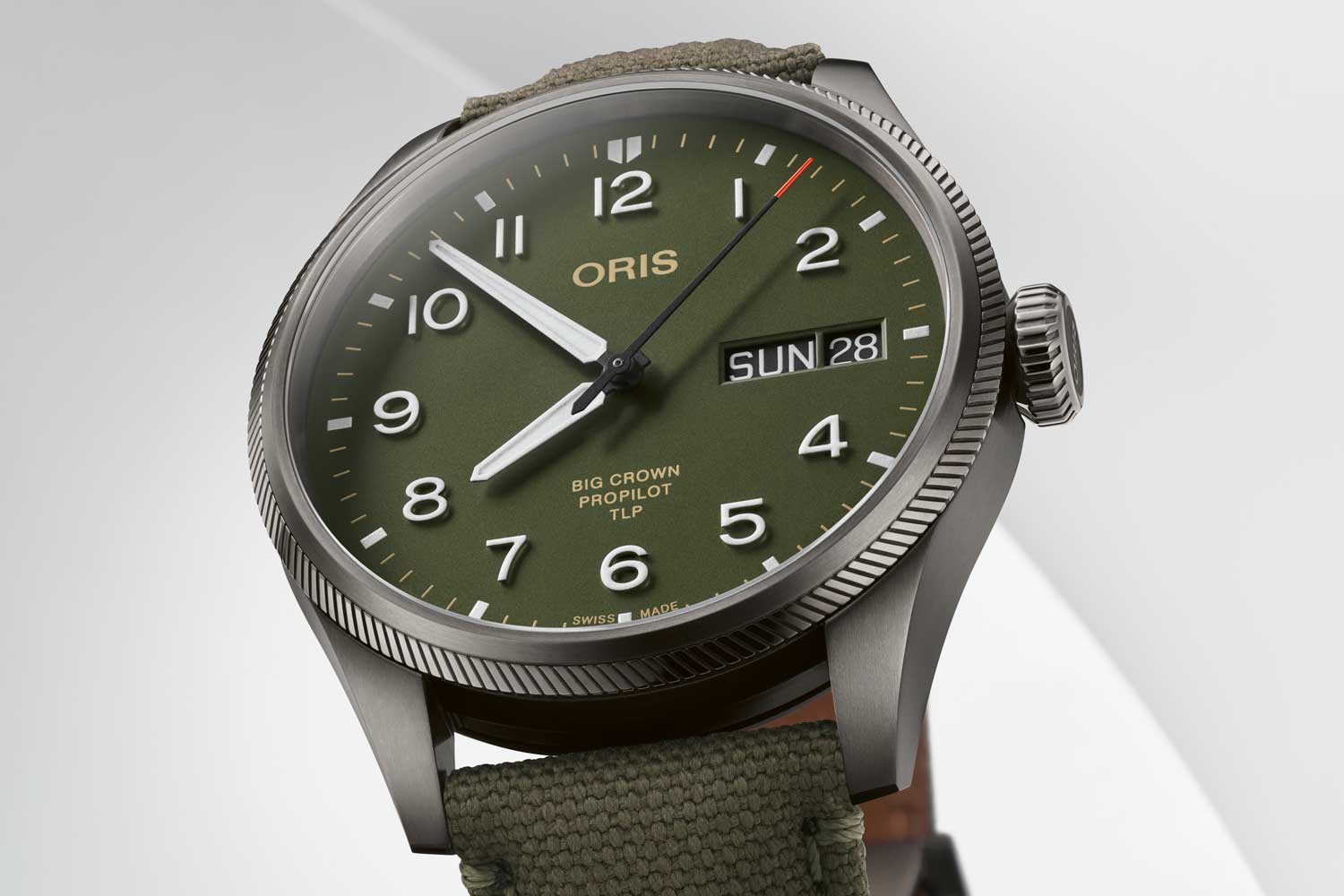 The Oris TLP Albacete limited edition was developed in partnership with the Tactical Leadership Programme (TLP), an elite pilot training programme based in Albacete, Spain.
