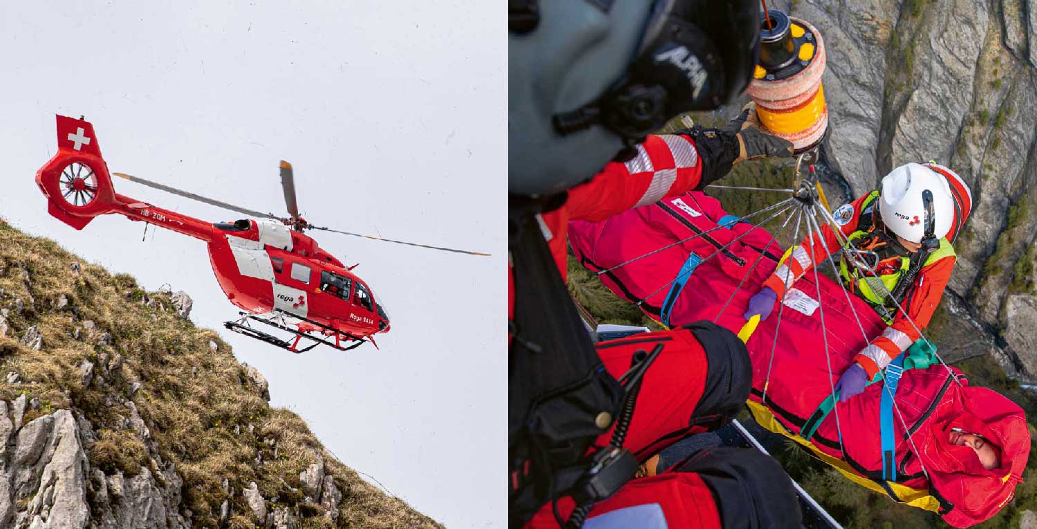 With 18 Airbus and AgustaWestland helicopters, Rega is well placed to support general and high altitude medical rescues and patient transfers across Switzerland.