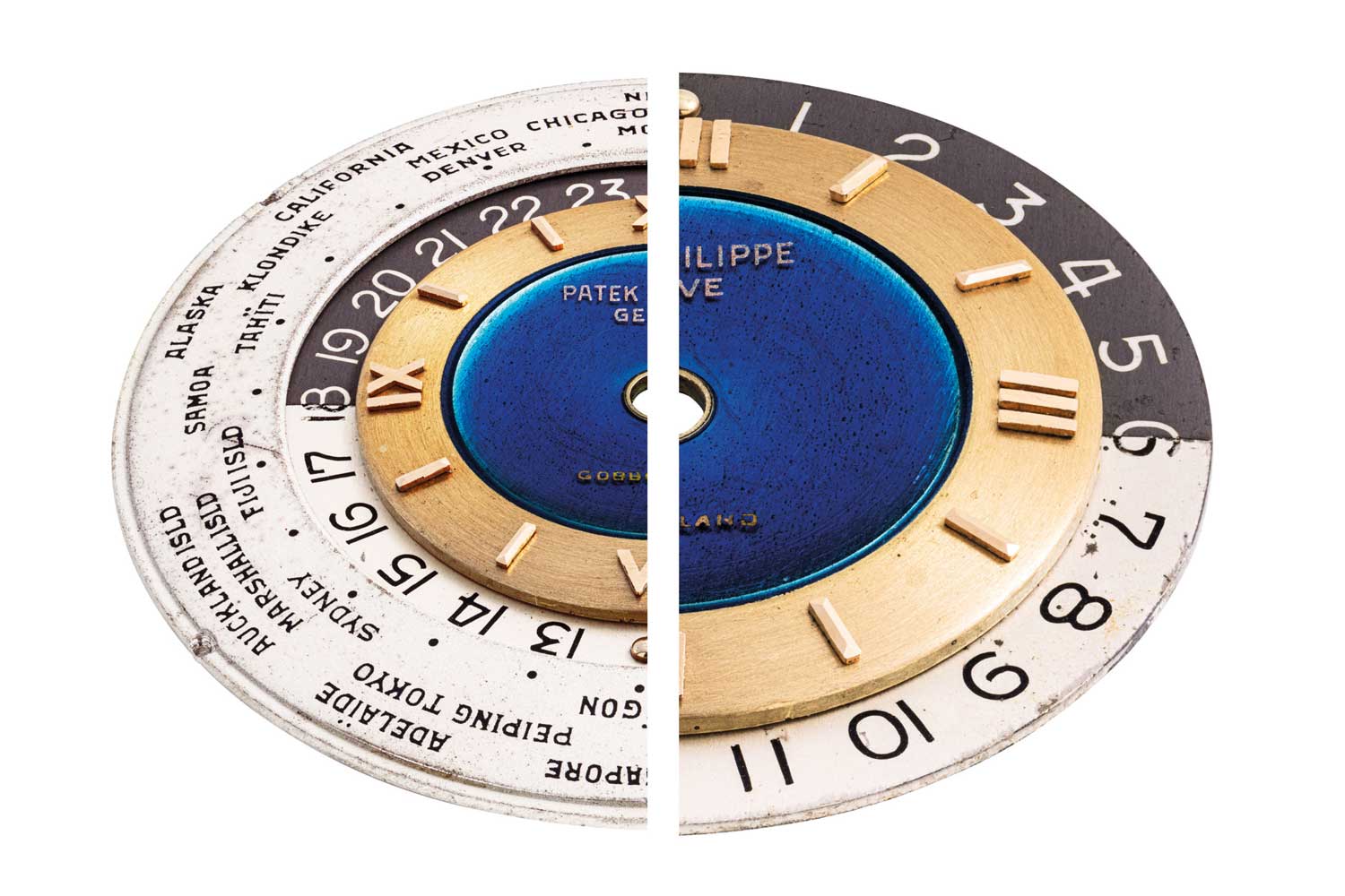 This ref. 2523 with a stunning double-signed dial with blue enamel at the center was sold by Christie’s in 2019 for a staggering USD 9 million. (Image: Christie’s)