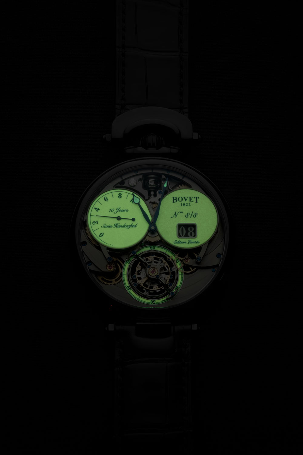 The Bovet 1822 Virtuoso VIII Chapter Two Reimagined in the dark