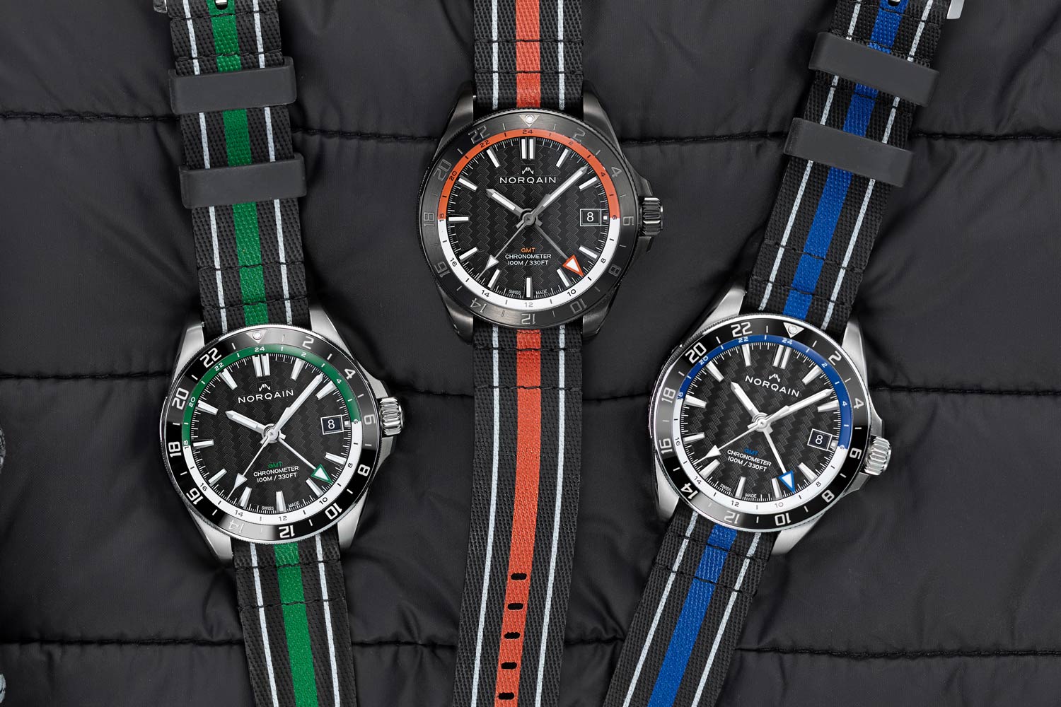 The three handsome 41mm GMT models take their inspiration from Mount Everest, and they’re the first GMT timepieces in the brand’s Adventure line.