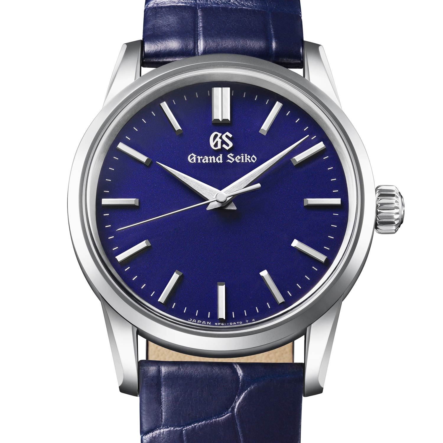 The SBGX349 has a bold, sharp look with a striking blue dial that evokes the sky