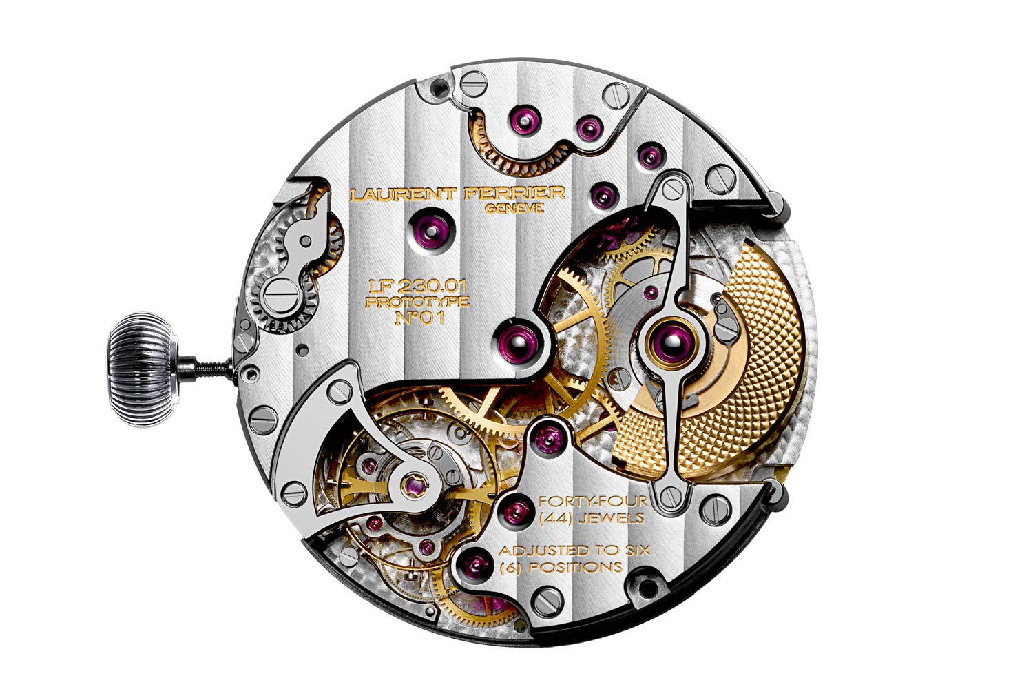 The self-winding FBN 229.01 calibre with micro-rotor and natural escapement.