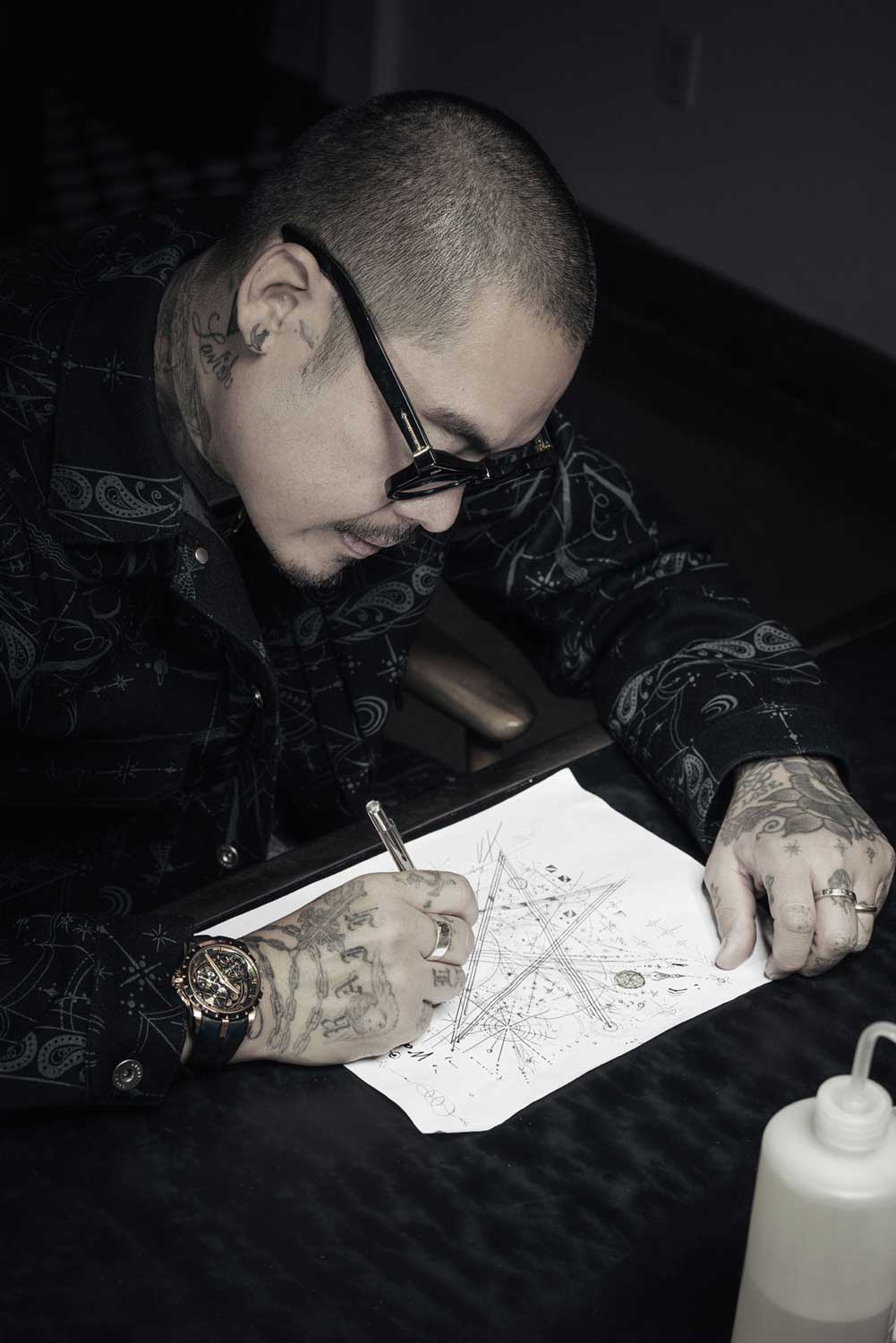 LA's most sought-after tattooist, Dr. Woo
