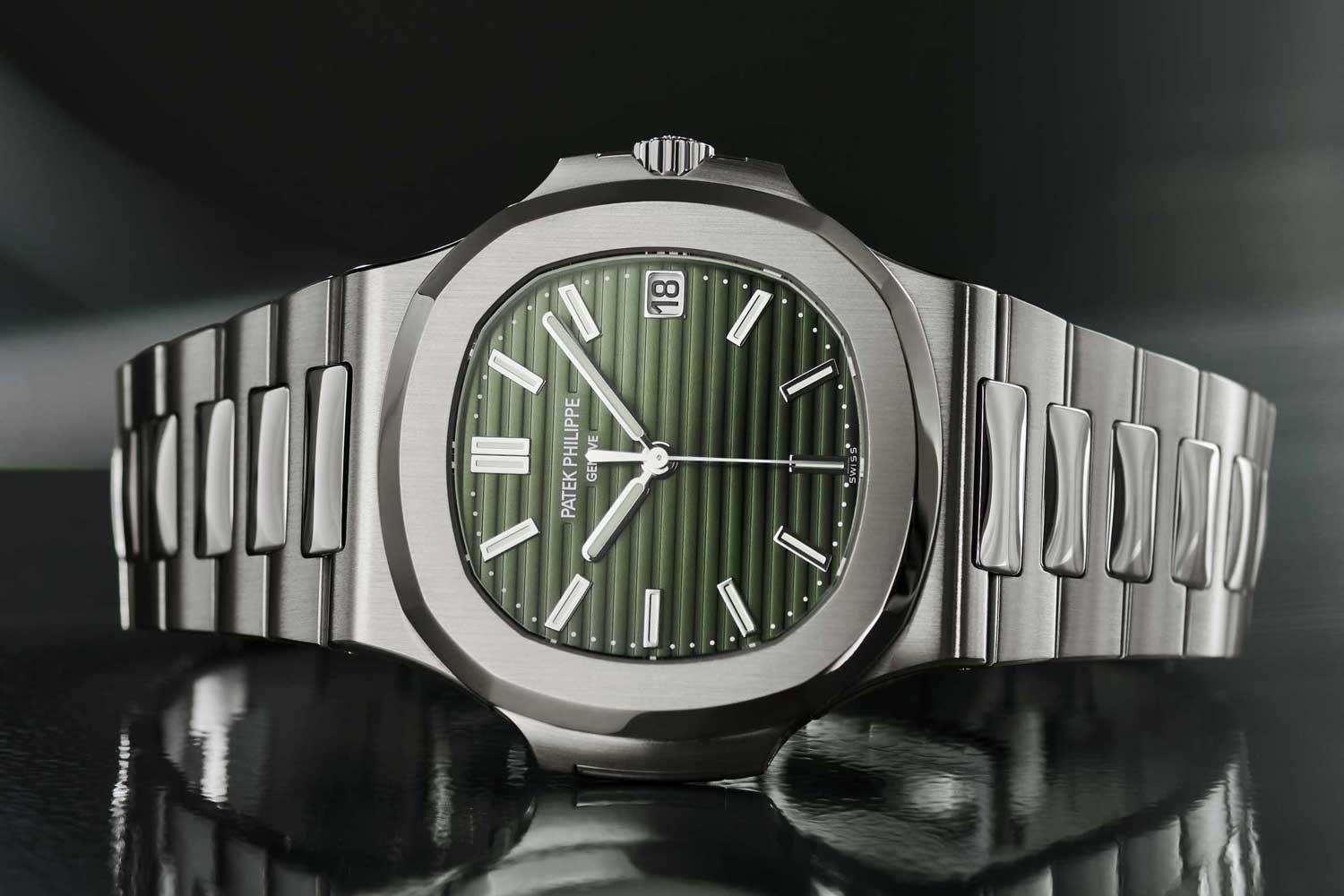 Patek Philippe ref. 5711/1A-014 introduced in April this year.