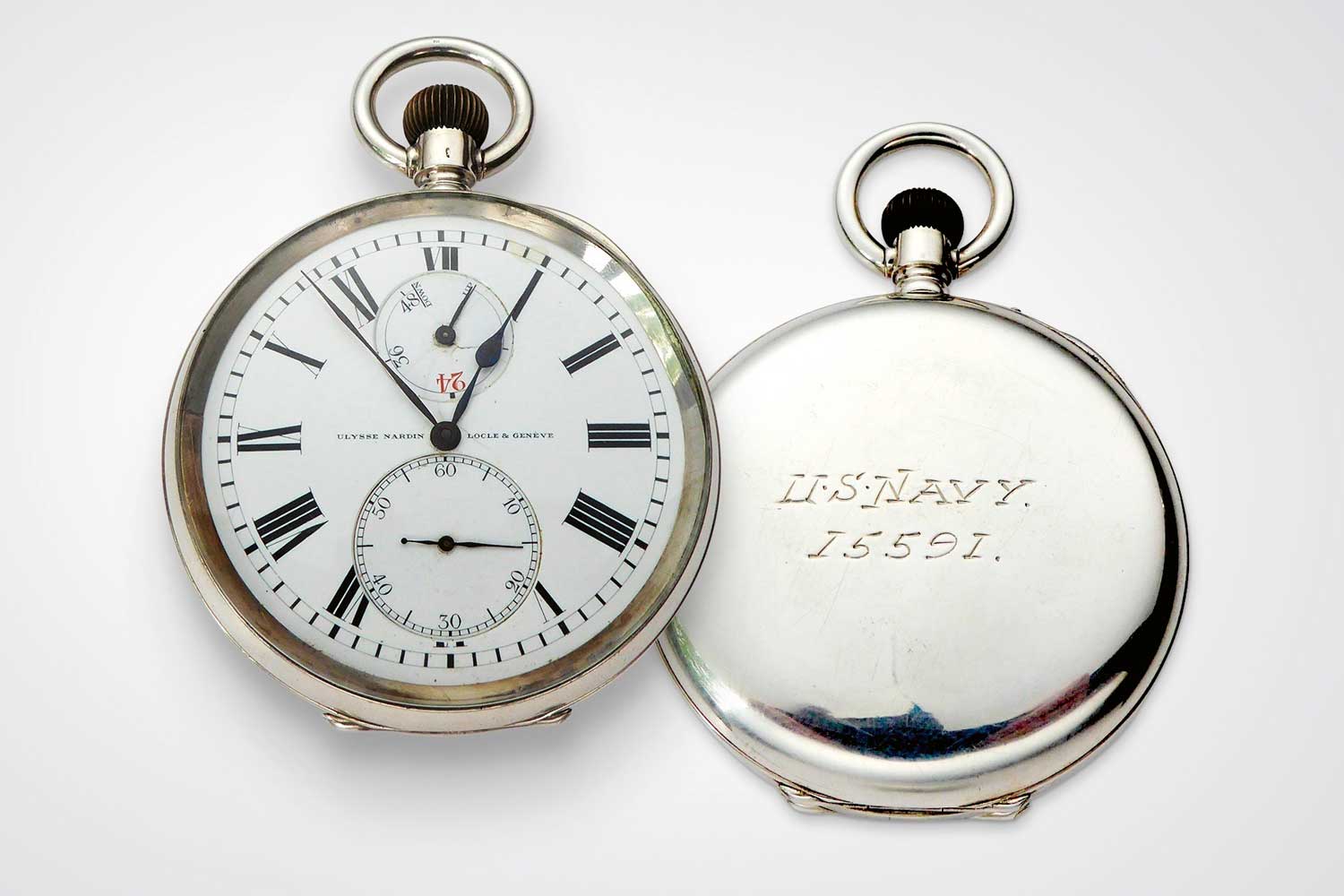 Ulysse Nardin Chronometer Pocket Watch made for the US Navy