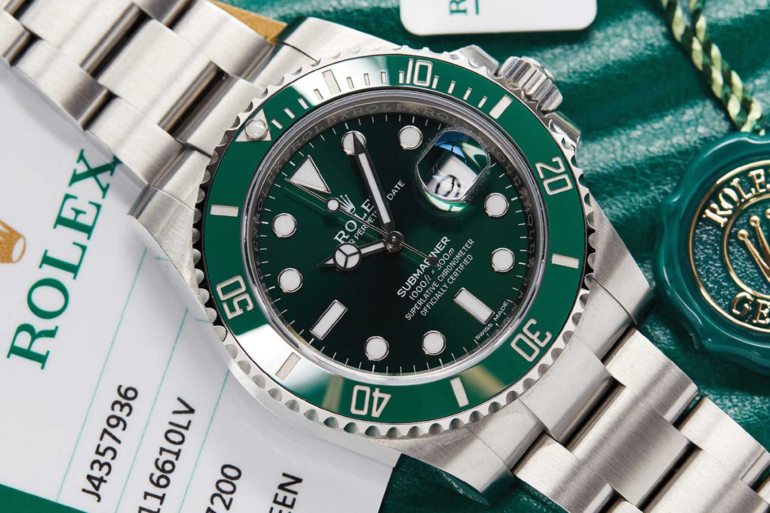 Rolex, Submariner, Ref. 116610LV sold at Phillips in NY in December 2021 (Image: Phillips)