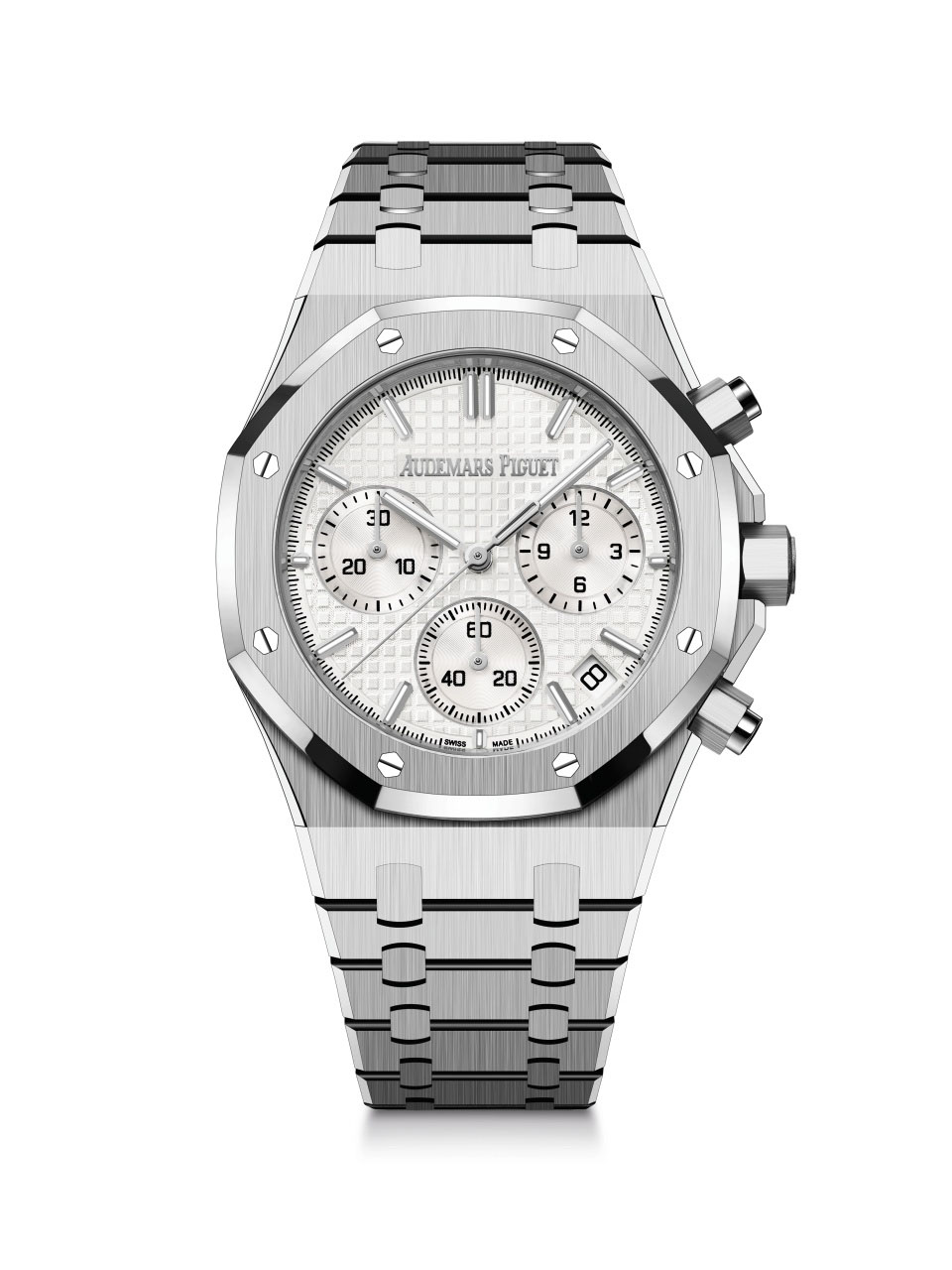 Royal Oak Selfwinding Chronograph / 41mm; stainless steel case with silver-toned dial (26240ST.OO.1320ST.03)