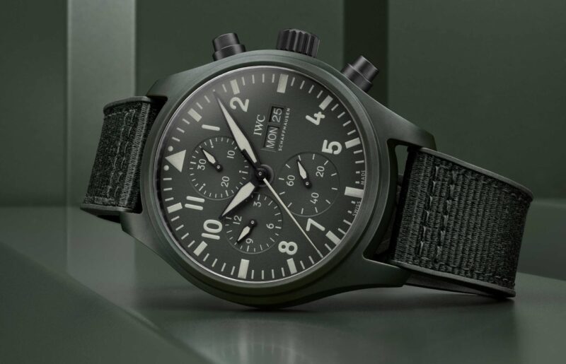 Introducing the IWC Pilot&rsquo;s Watch Chronograph TOP GUN Edition in &ldquo;IWC Lake Tahoe&rdquo; White and &ldquo;IWC Woodland&rdquo; Green