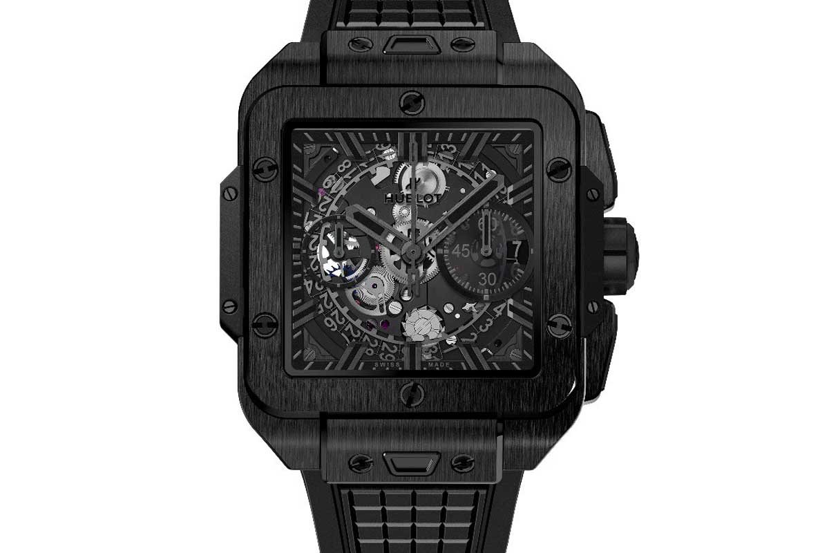 The limited edition Square Bang All Black