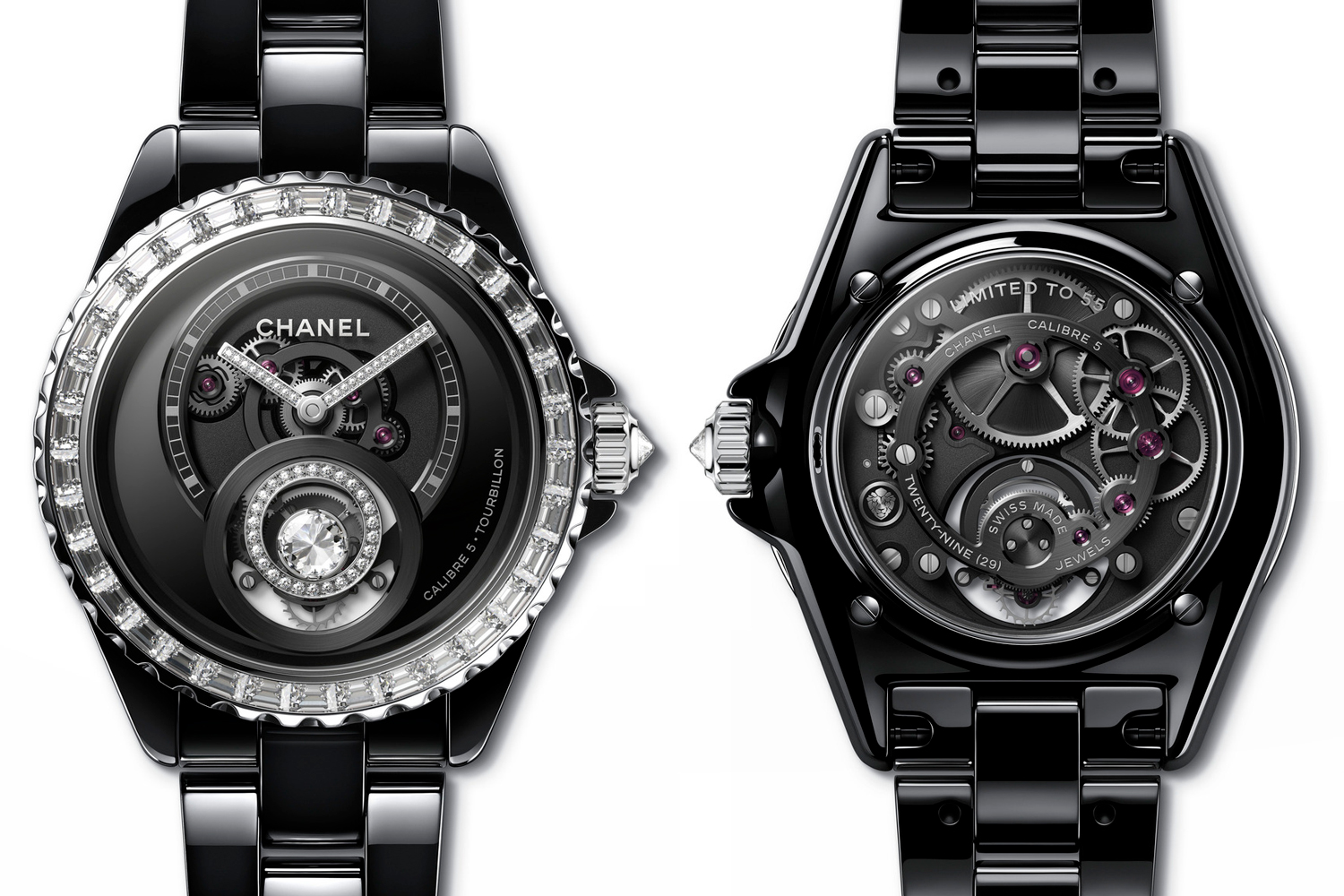 Introducing the Chanel J12 Diamond Tourbillon and the J12 Ca - Revolution