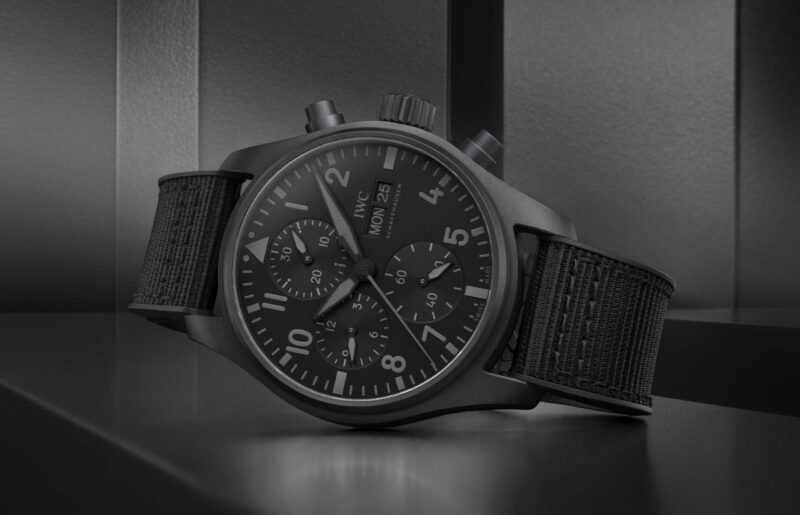 Introducing Two More Additions to the IWC TOP GUN collection: The Pilot&rsquo;s Watch Chronograph 41 in Ceratanium and the Big Pilot&rsquo;s Watch 43