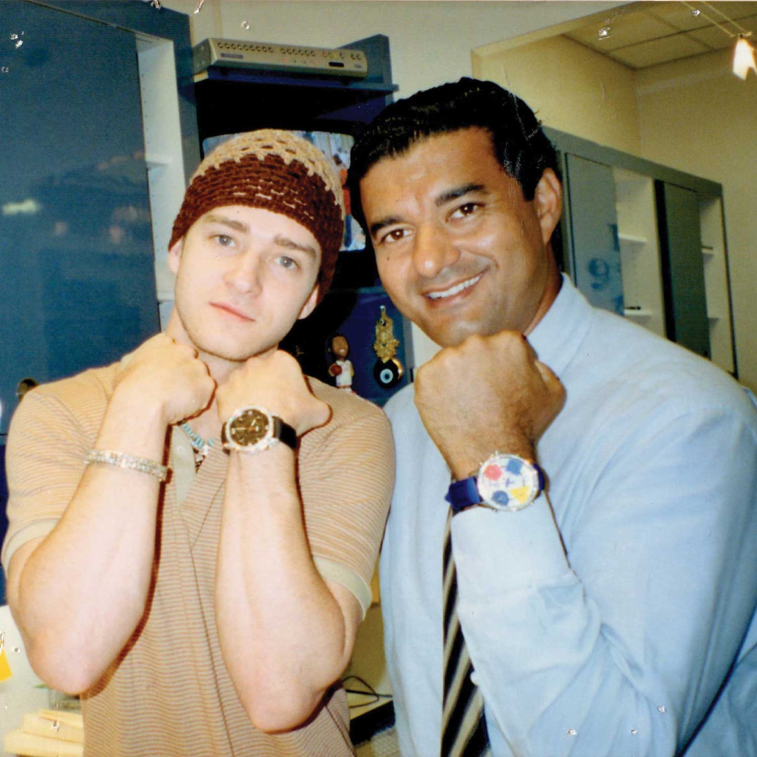 Jacob with Justin Timberlake