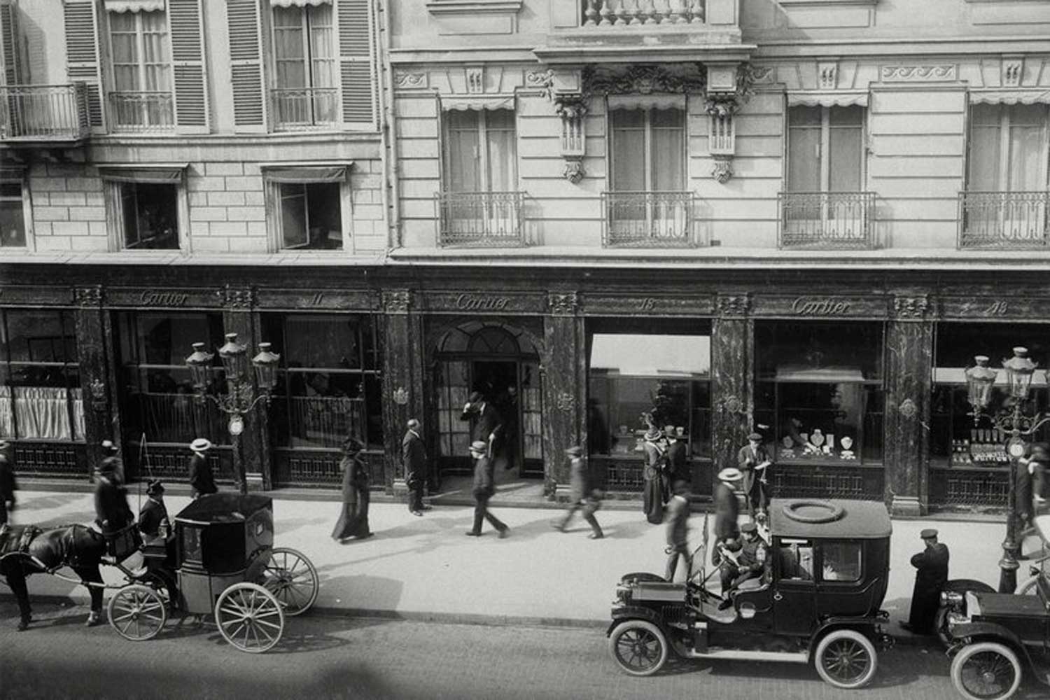 Cartier Paris at 13 rue de la Paix, 1915 (image: Cartier)