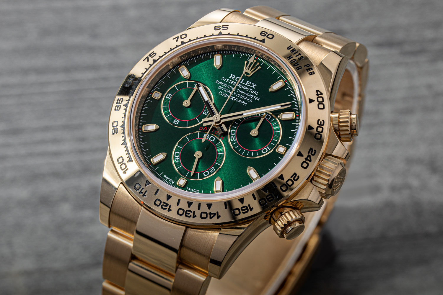 A magnificent chunk of yellow gold goodness - The Rolex Daytona 116508 (Image: Revolution©)
