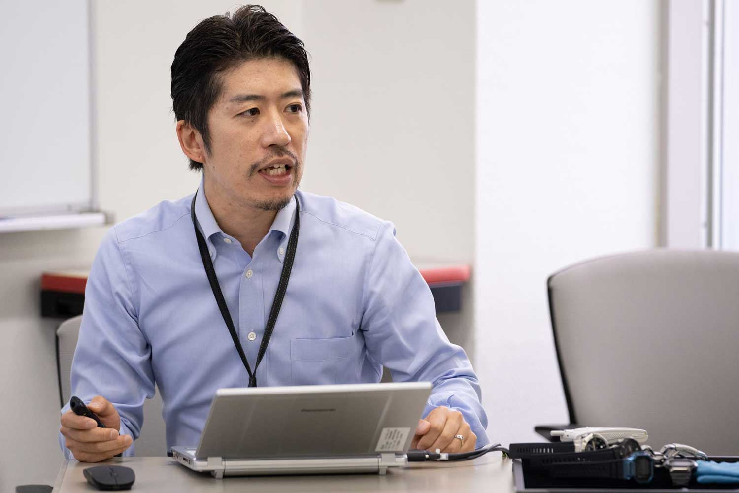 Mr Jyunichi Izumi, Project Manager at Casio’s Development Promotion Unit