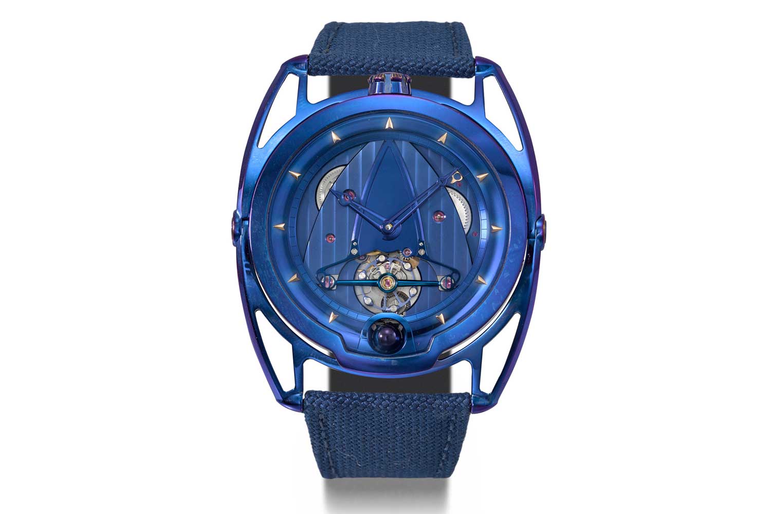 Lot 55: De Bethune 'A Kind of Blue' reference DB28 from 2020 (Image: Christie's)