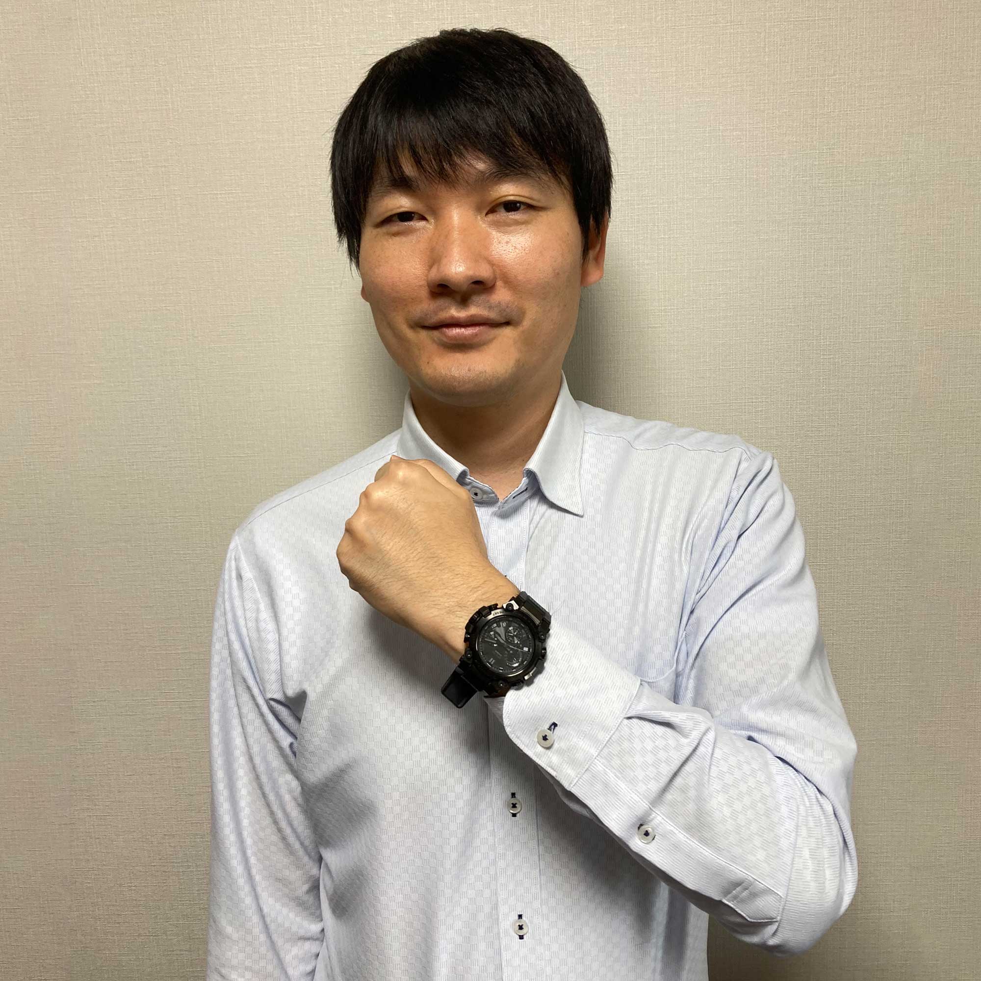 Mr Nakatsuka Yoshiki, Mechanical Designer from Department-1, Mechanism Development Unit, Engineering Headquarters (image: Casio)