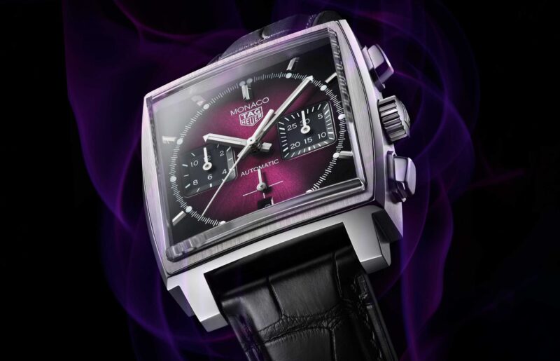 Introducing the TAG Heuer Monaco Purple Dial Limited Edition