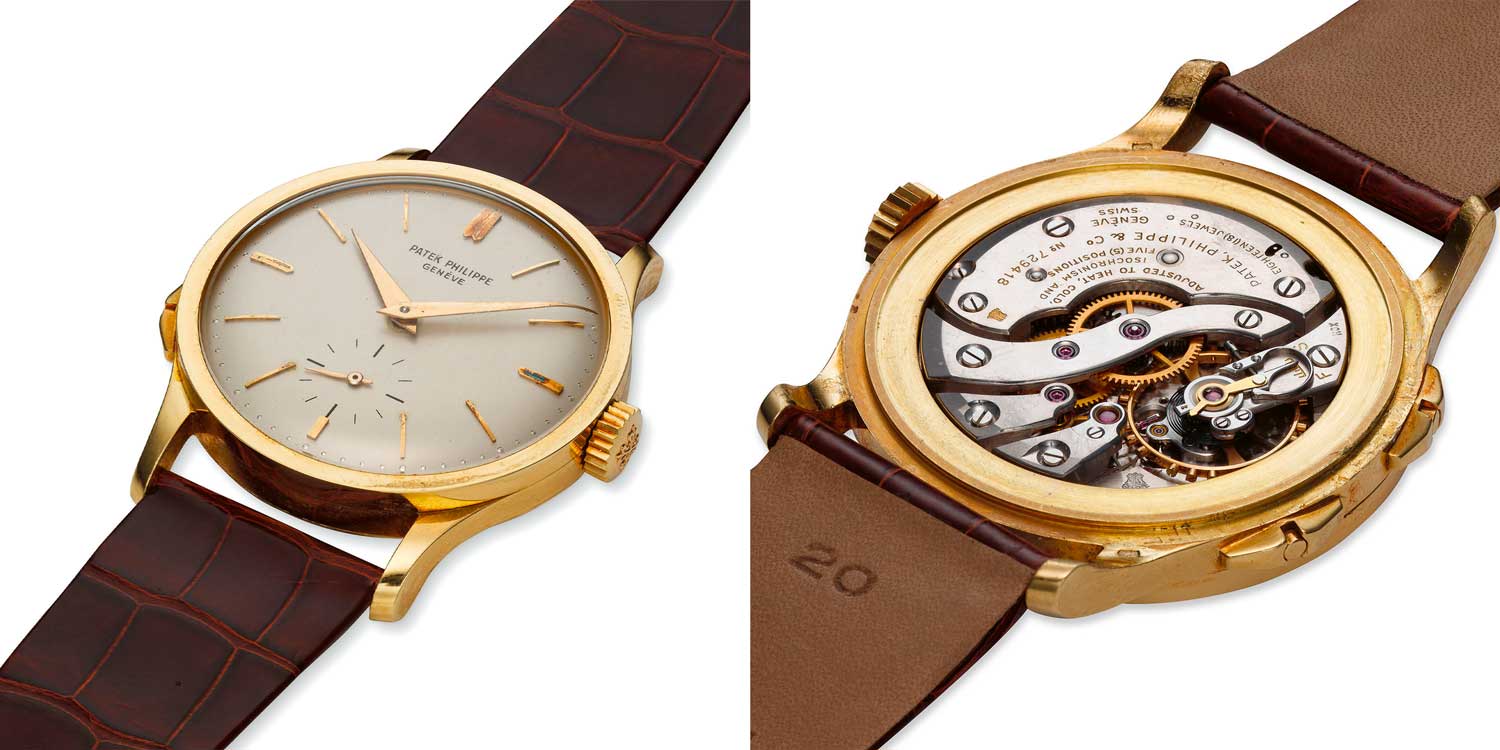 The Patek Philippe Ref. 2597 “Cross Country” unveiled in the 1950s