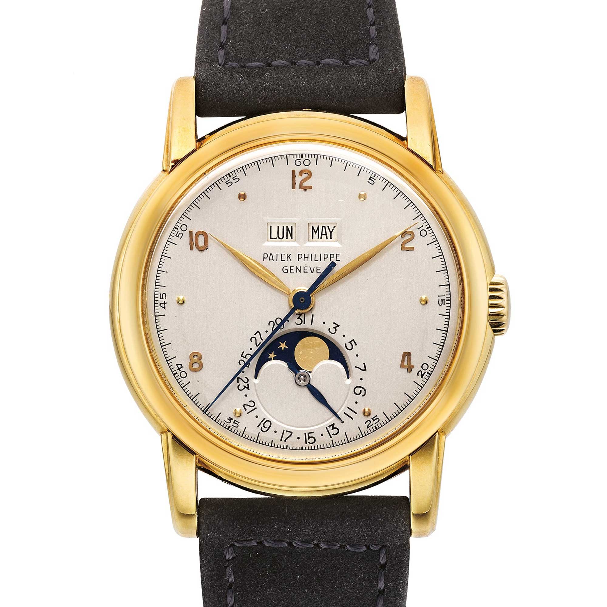 Launched in 1951, Patek Ref. 2497 was the first serially produced sweep seconds perpetual calendar
